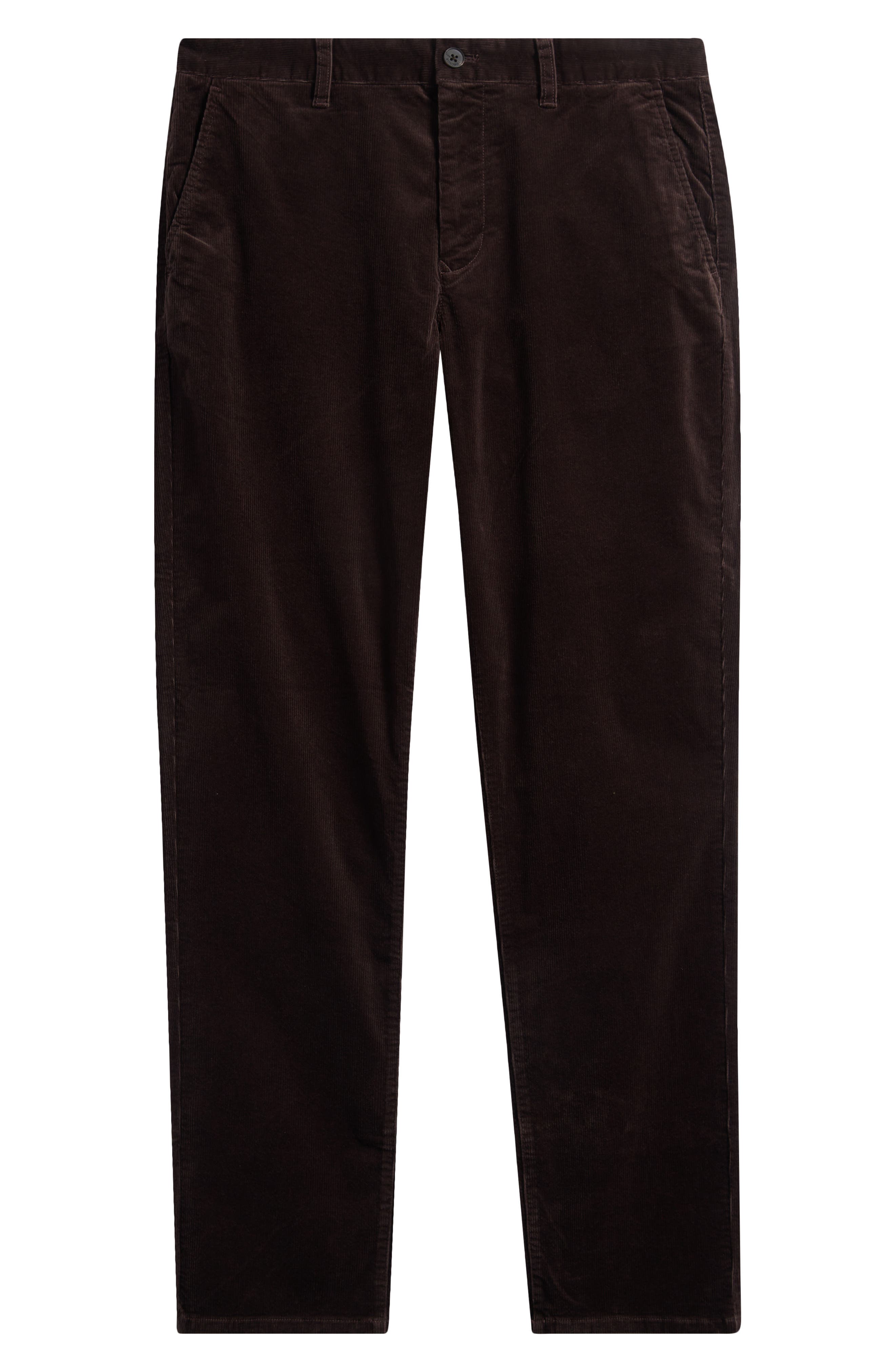 Bonobos Stretch Cotton Corduroy Chinos in Chocolate Torte - 19-1109 Tcx 