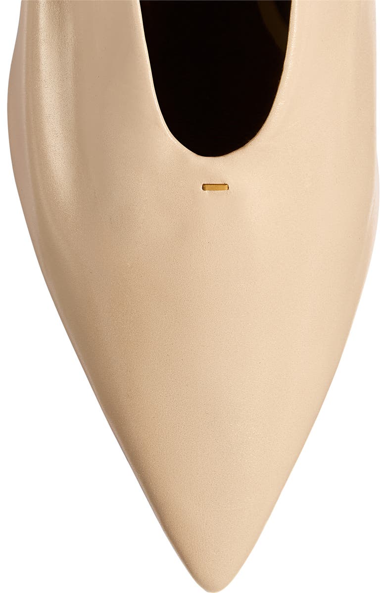 Khaite Miriam Pointed Toe Pump, Alternate, color, Beige