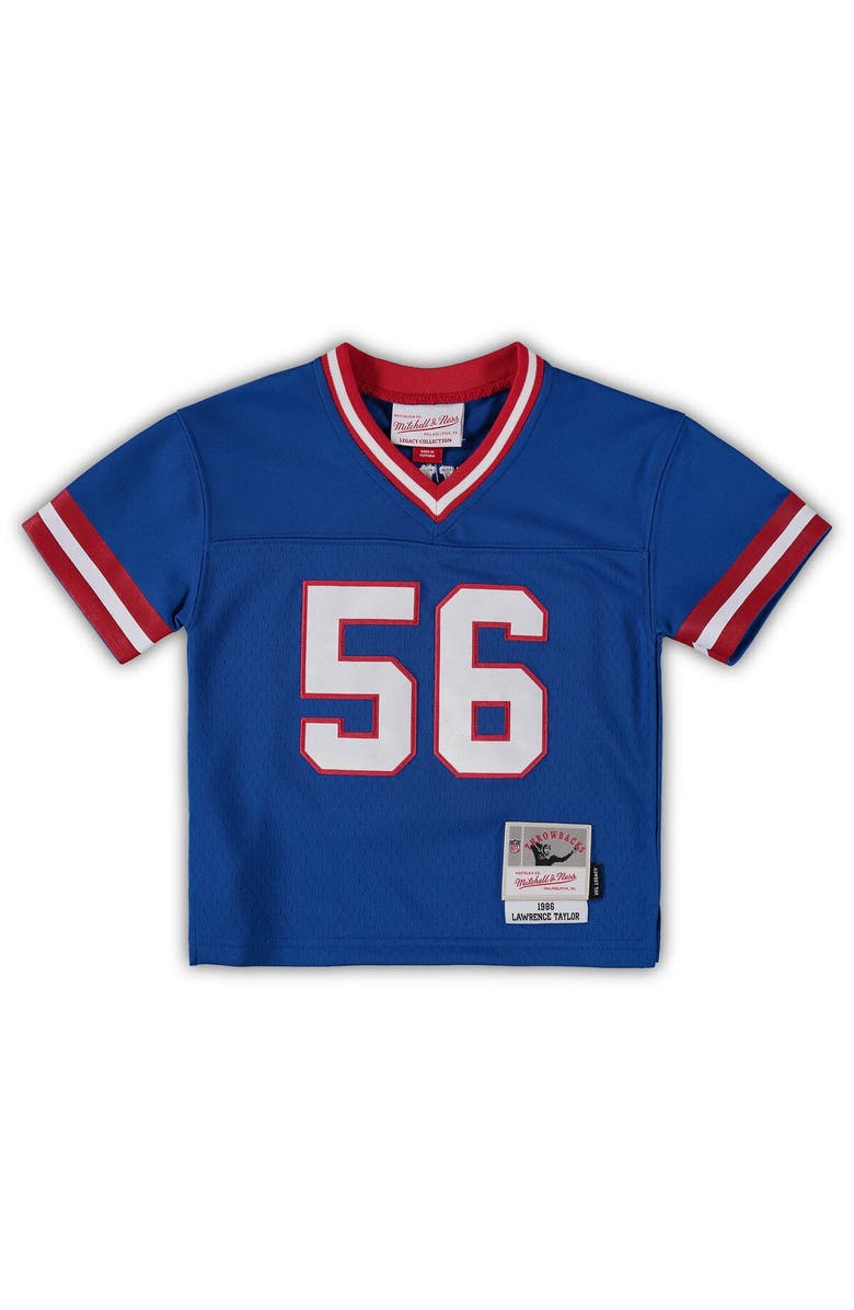 Mitchell & Ness Toddler Mitchell & Ness Lawrence Taylor Royal New York Giants 1986 Retired Legacy Jersey, Alternate, color, Royal