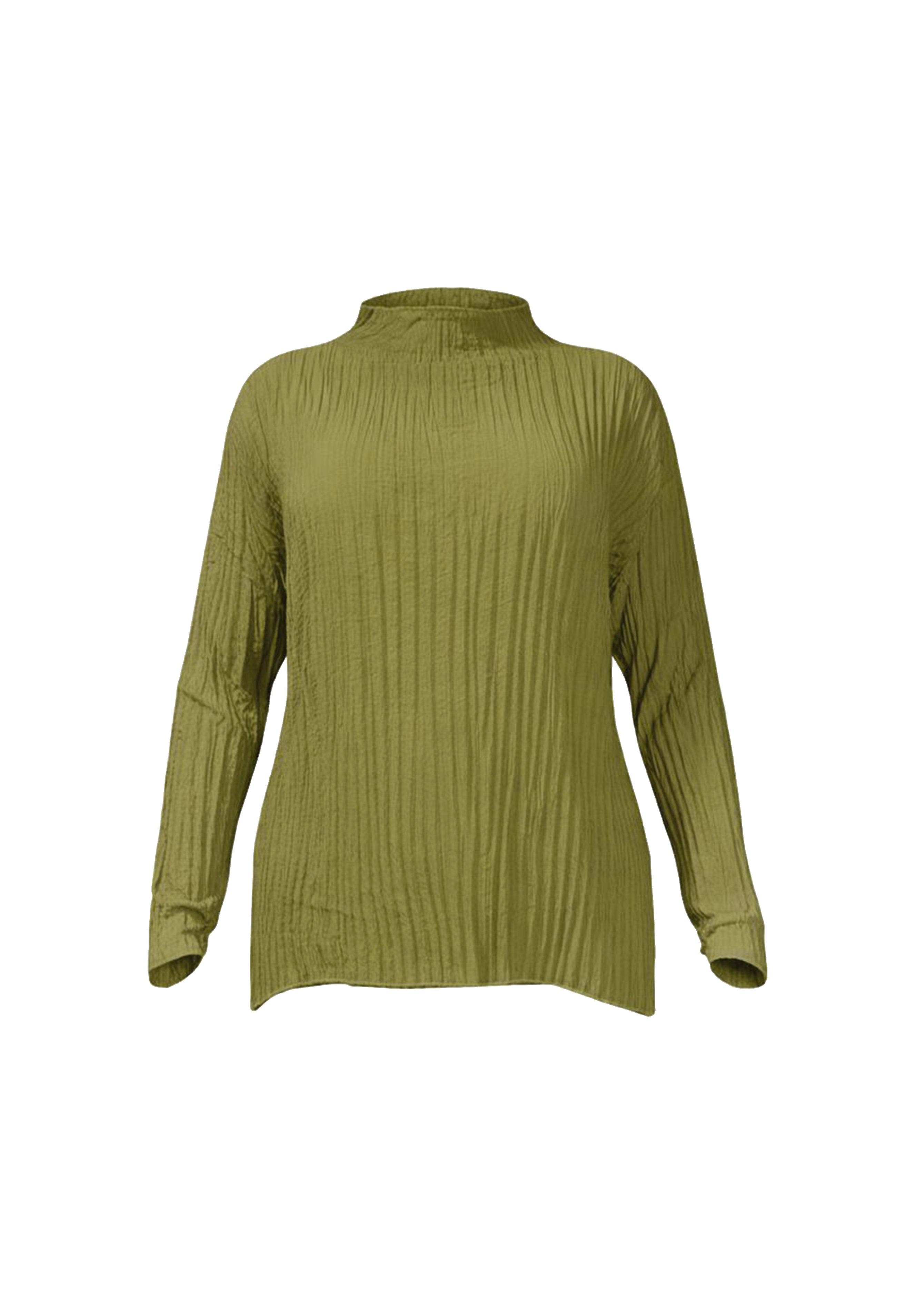 Esme Pleated Funnel Neck Top - image 5