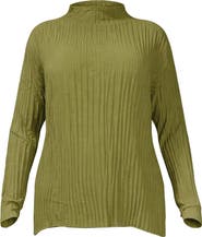 BAACAL Esme Pleated Funnel Neck Top