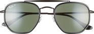 Ray-Ban 52mm Polarized Irregular Aviator Sunglasses