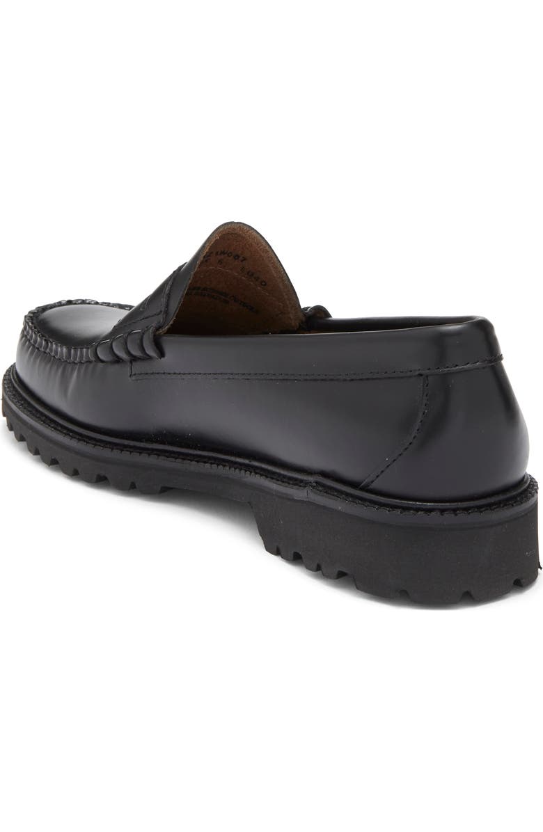 G.H.BASS Layton Leather Penny Loafer, Alternate, color, Black Black