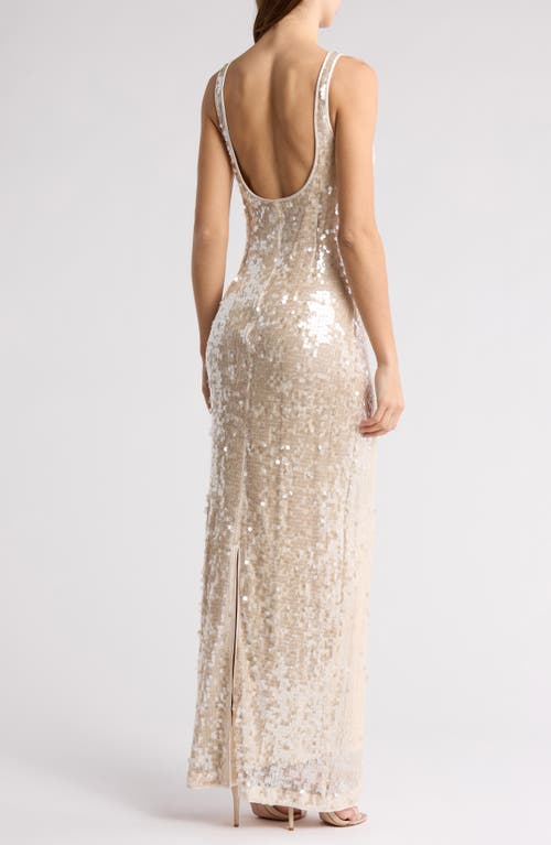 Simkhai Bex Tank Maxi Dress In Champagne In Champagne