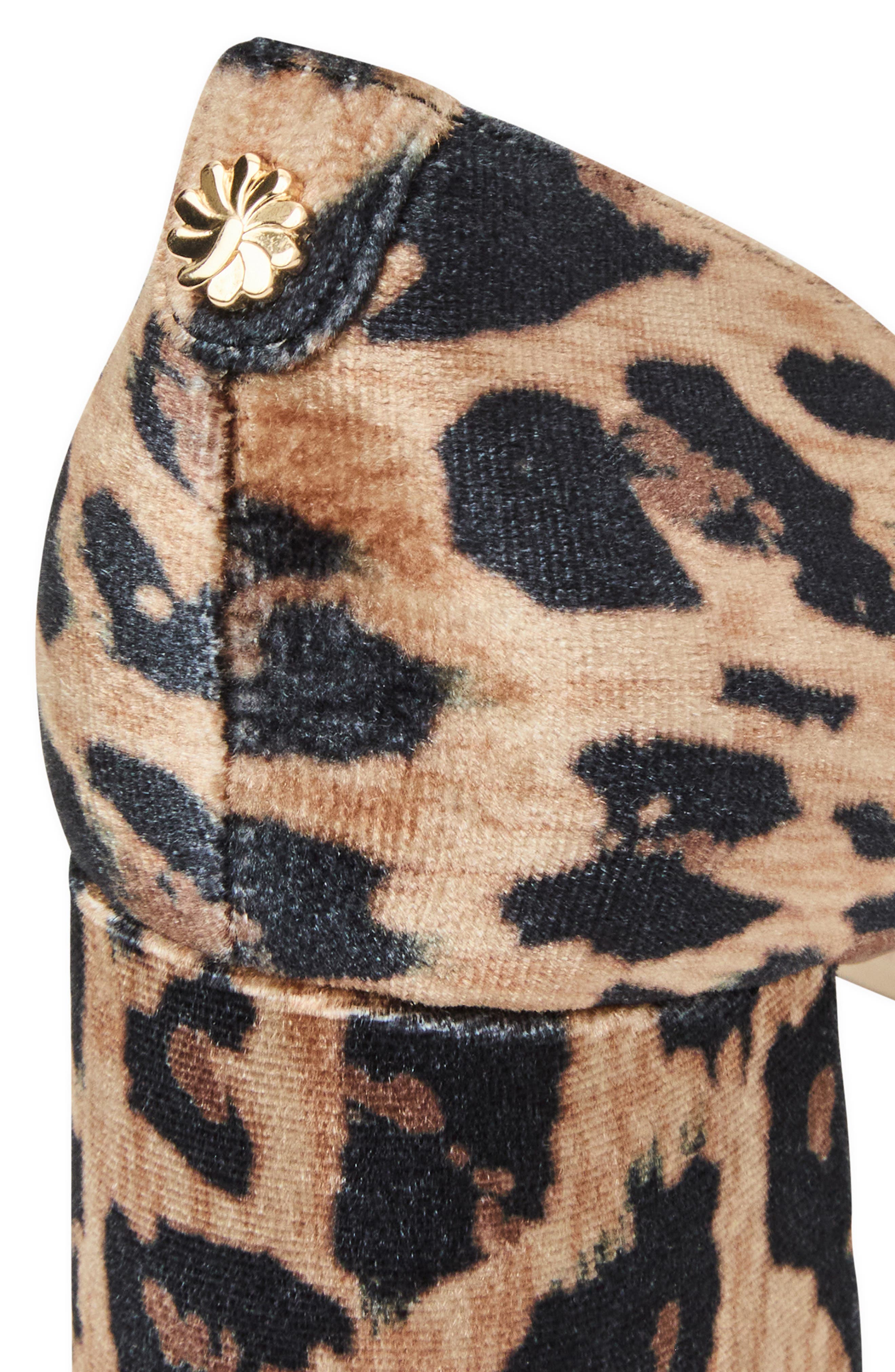 Jack Rogers Lenora Block Heel Pump, Alternate, color, Leopard Multi