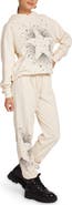 Lauren Moshi Tanzy Stud Starburst Sweatpants