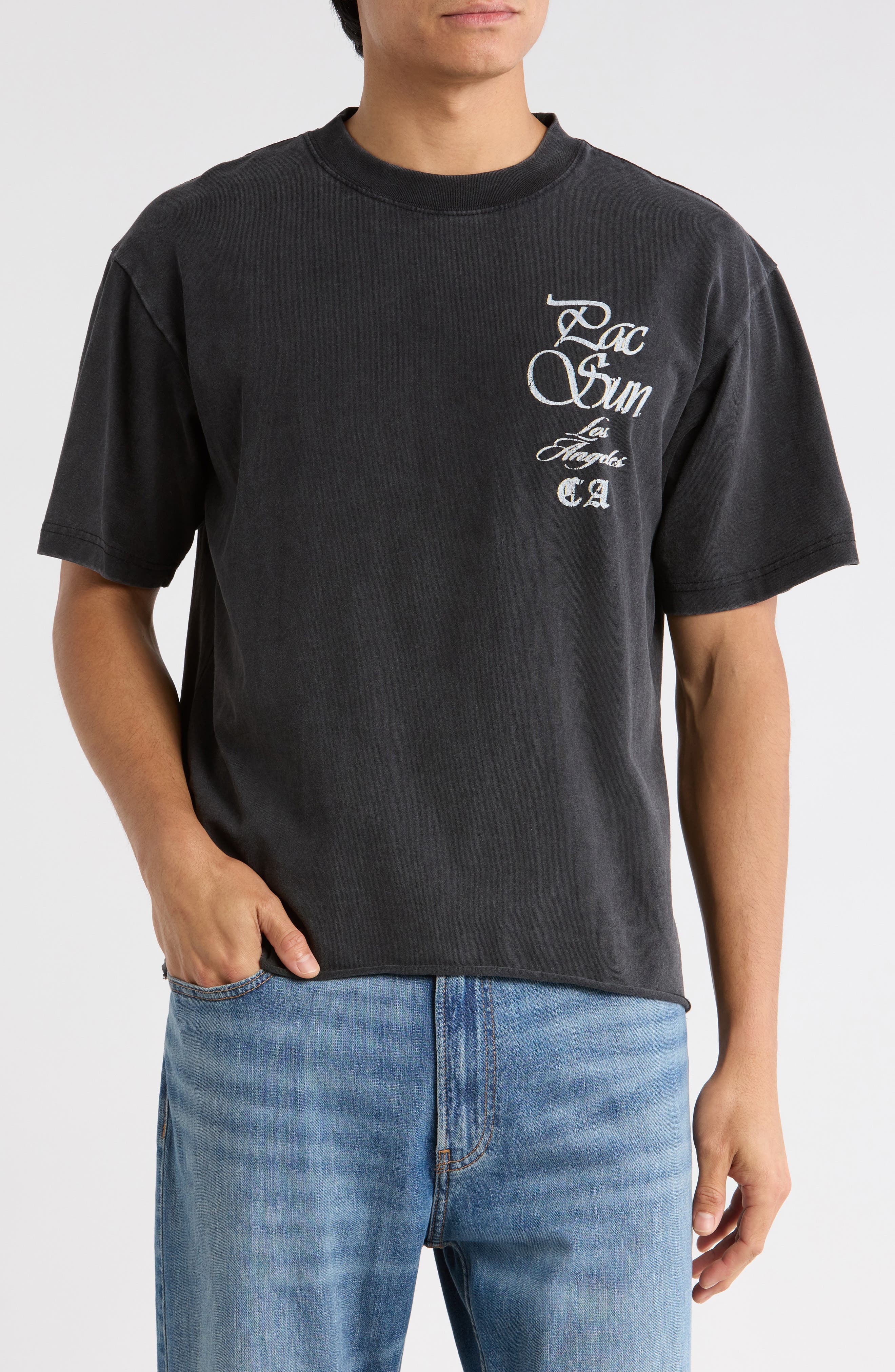 Cyber Hand Cotton Graphic T-Shirt