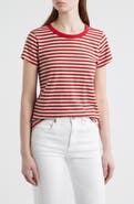 rag & bone The Slub Stripe T-Shirt