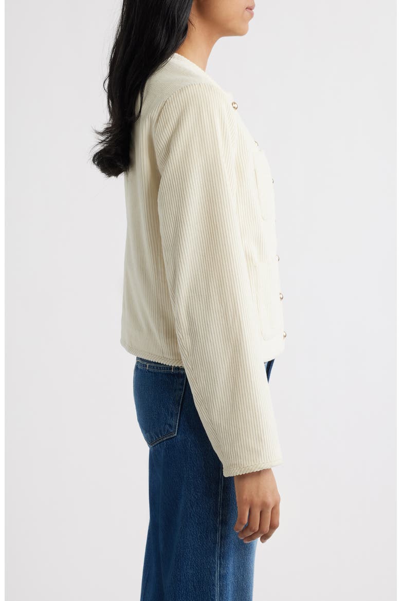 Cotton Corduroy Jacket, Alternate, color, CREAM