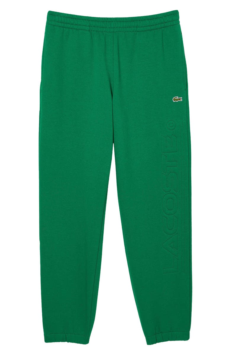 Lacoste Logo Embossed Sweatpants, Main, color, 