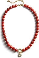 BaubleBar Janette Beaded Pendant Necklace