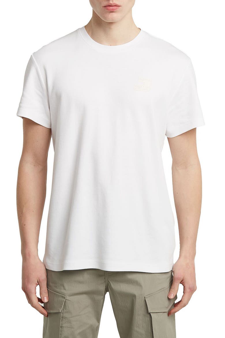 Chest Logo Graphic T-Shirt, Main, color, WHITE