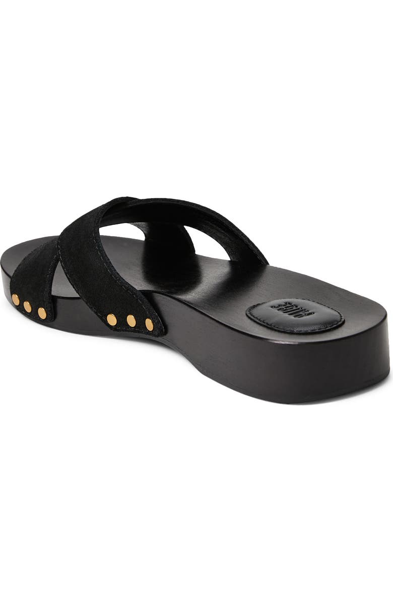 PAIGE Inez Slide Sandal, Alternate, color, Black