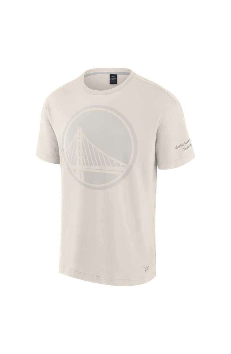 FANATICS Men's Fanatics Cream Golden State Warriors Elements Iconic T-Shirt, Alternate, color, Cream