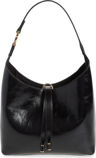 Small Marcie Leather Hobo Bag