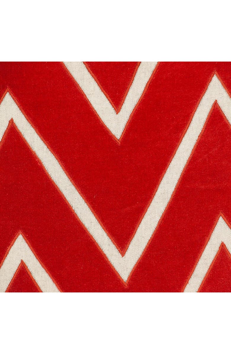 PARKLAND COLLECTION Onyx Crimson Throw Pillow, Alternate, color, Crimson