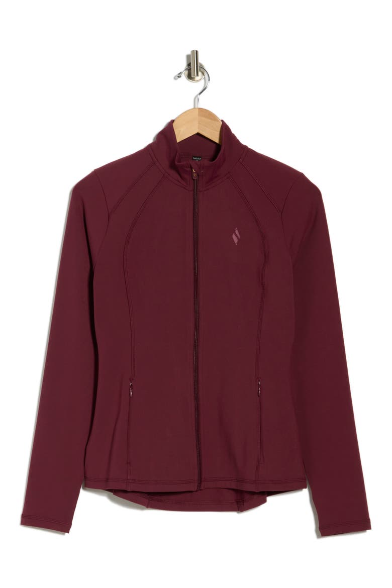 Go Walk Zip-Up Activewear Jacket, Alternate, color, FIG