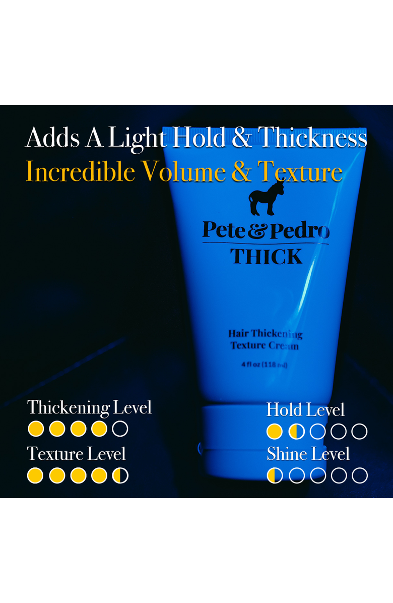 Pete & Pedro THICK Hair Thickening & Light-Hold Styling Cream, Alternate, color, NO COLOR