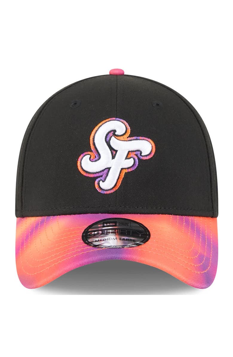 New Era Men's New Era Black/Orange San Francisco Giants 2025 City Connect 39THIRTY Flex Hat, Alternate, color, Black