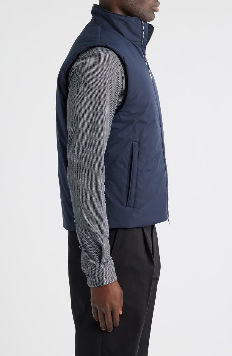 BOSS Carens Zip Vest, Alternate, color, Dark Blue