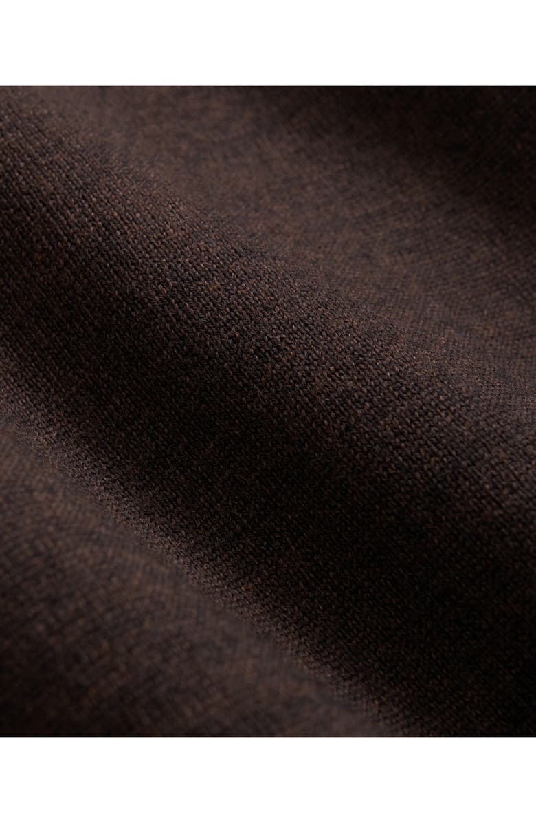 Brooks Brothers Merino Wool Half Zip Pullover, Alternate, color,