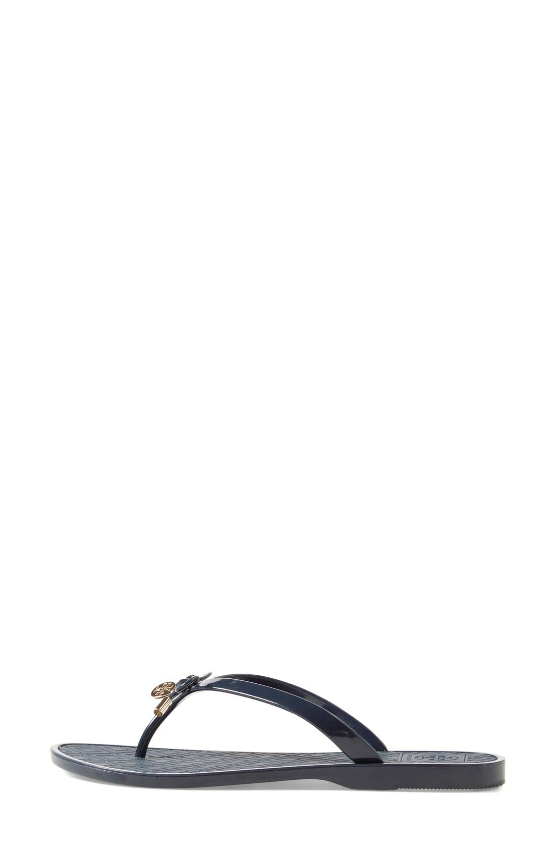 Tory Burch Jelly Flip Flop, Alternate, color, 