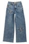 Kids' Butterfly Wide Leg Jeans