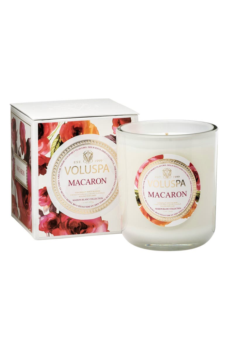 Voluspa Maison Blanc Macaron Classic Maison Candle, Alternate, color, 