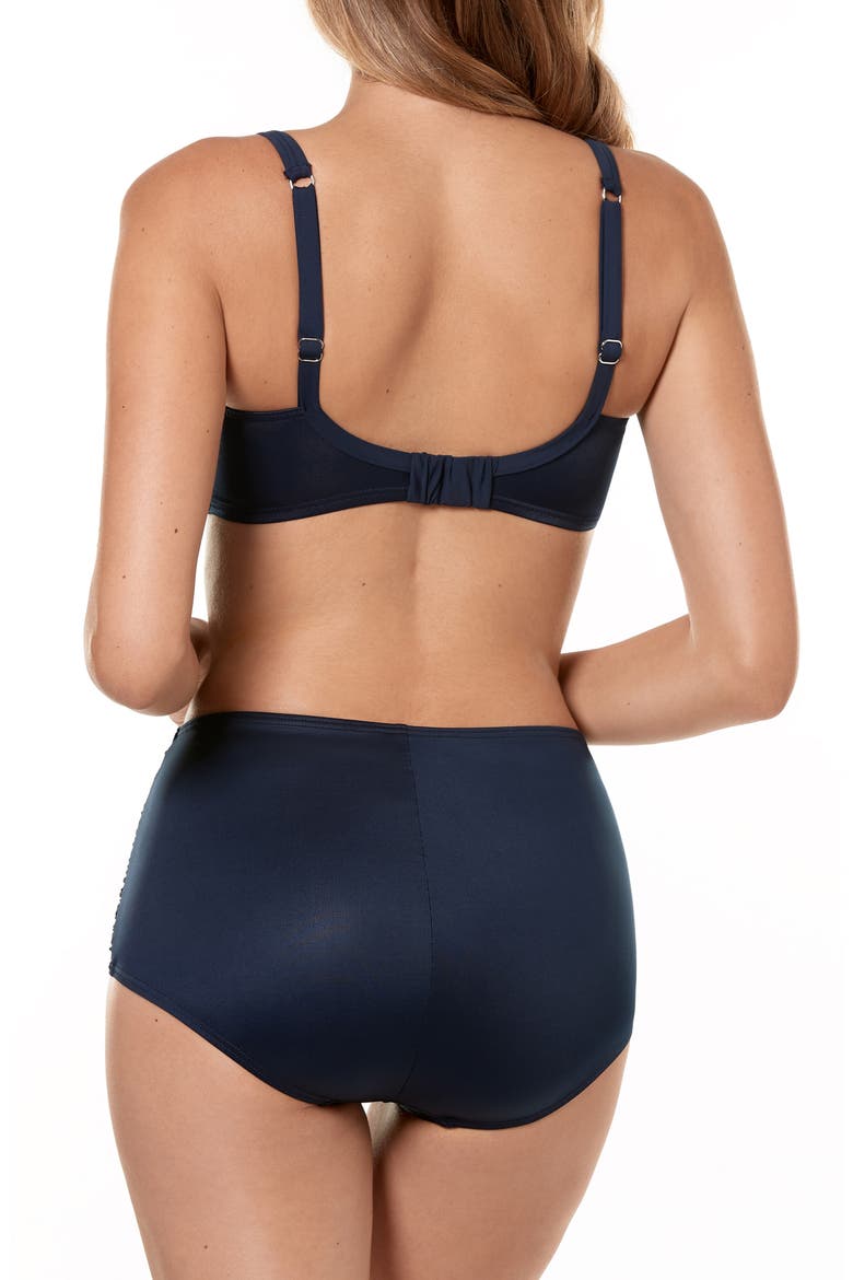 Surplice Underwire Bikini Top, Alternate, color, MDN