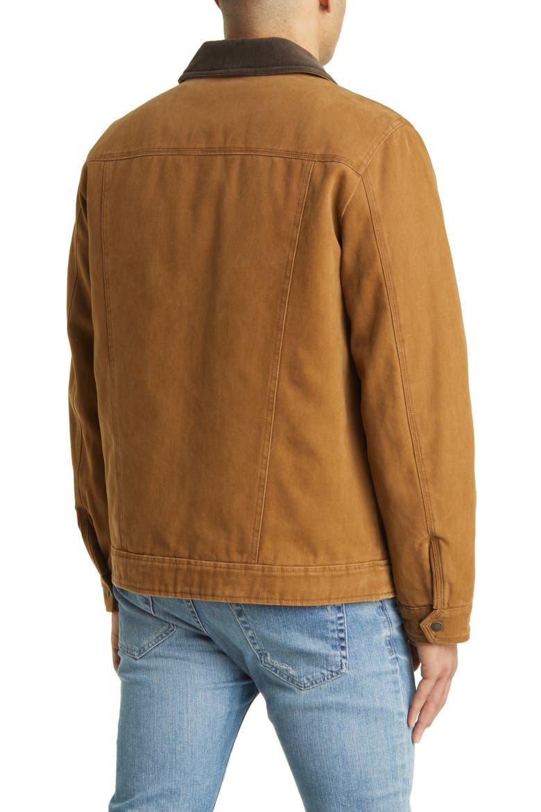 Corduroy Collar Workwear Jacket, Alternate, color, WORKER BROWN