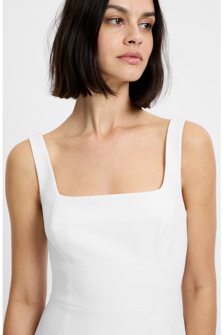 Azra Twill Sundress, Alternate, color, SUMMER WHITE