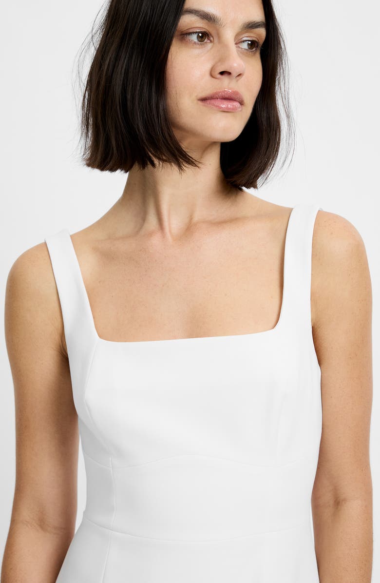 French Connection Azra Twill Sundress, Alternate, color, Summer White