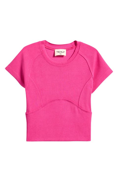 Kids' Rib Lapped Seam T-Shirt (Big Kid)