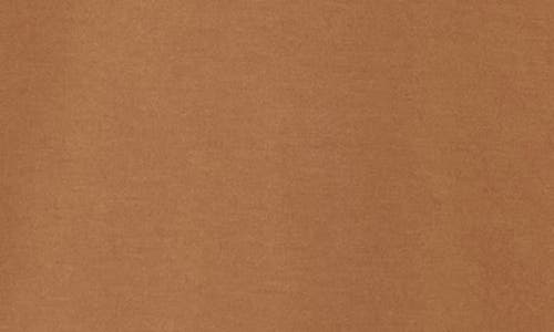 Renee C Foldover Jersey Wide Leg Pants In Brown