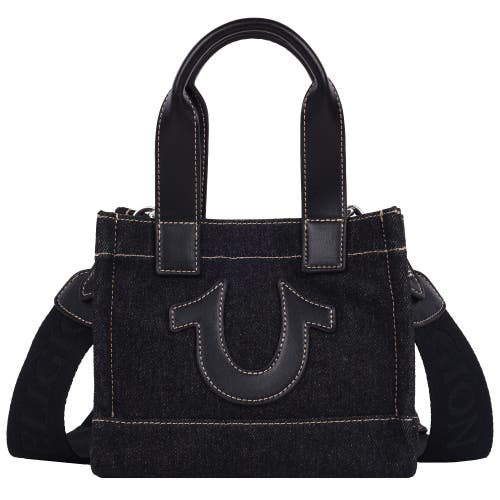 True Religion Horseshoe Pocket Medium Hobo In Black