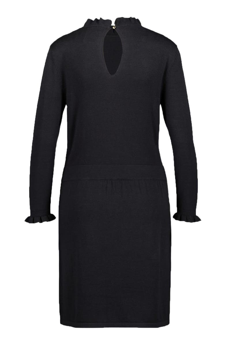 Hope & Henry Women's Organic Ruffle Neck Sweater Dress, Alternate, color, 