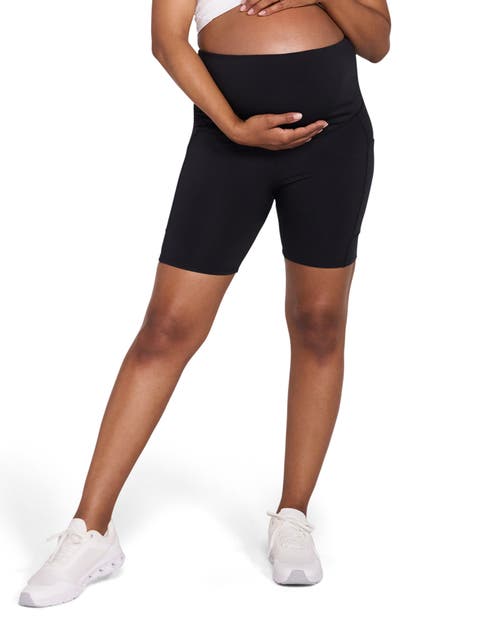 6 1/2" Active Pocket Maternity Biker Short