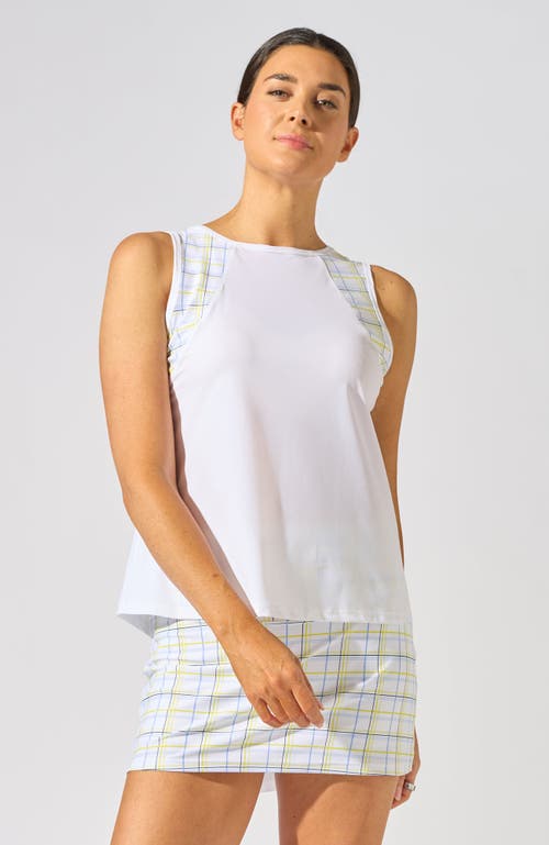 Bobbe Active Swing Tank In White