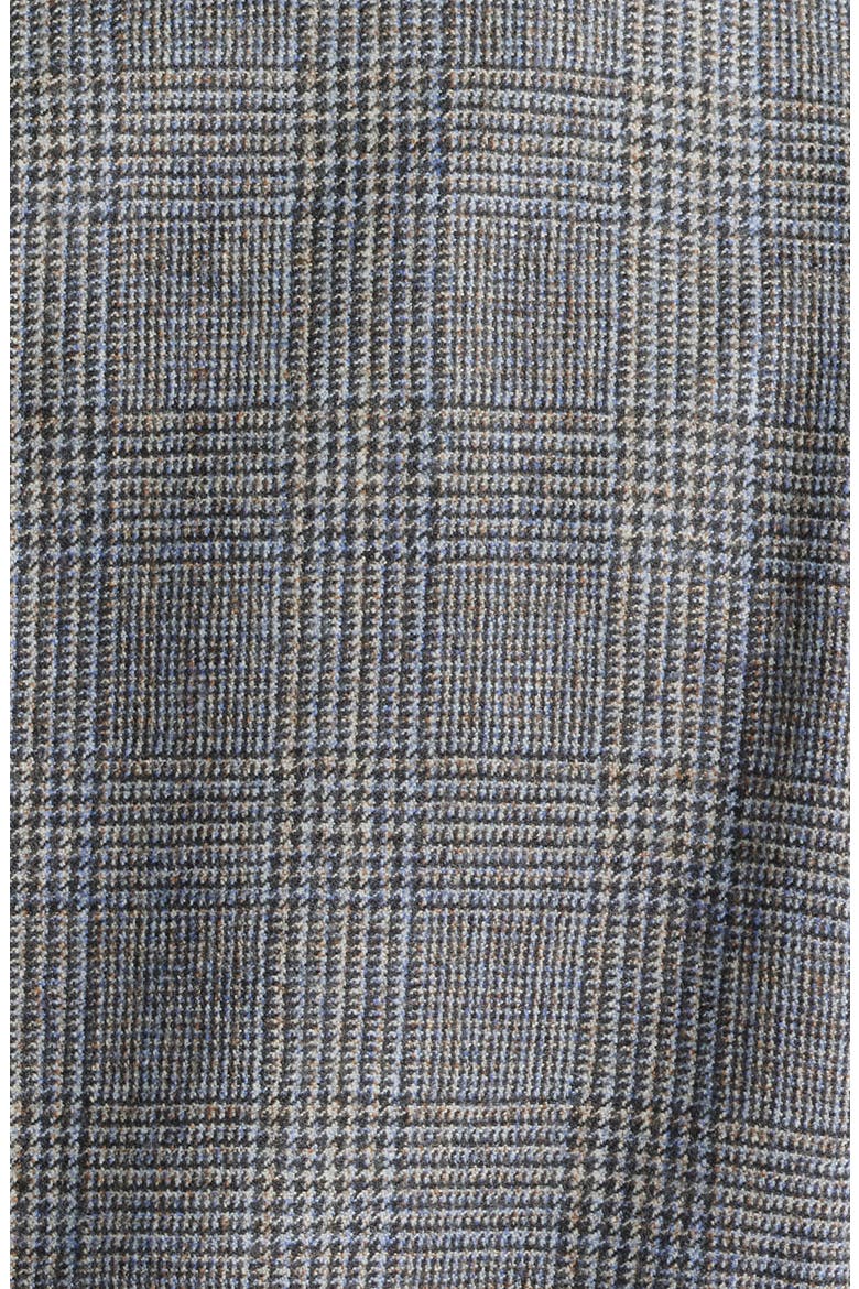 Duke Plaid Merino Wool Sport Coat, Alternate, color, BLACK- WHITE DUKE PLAID