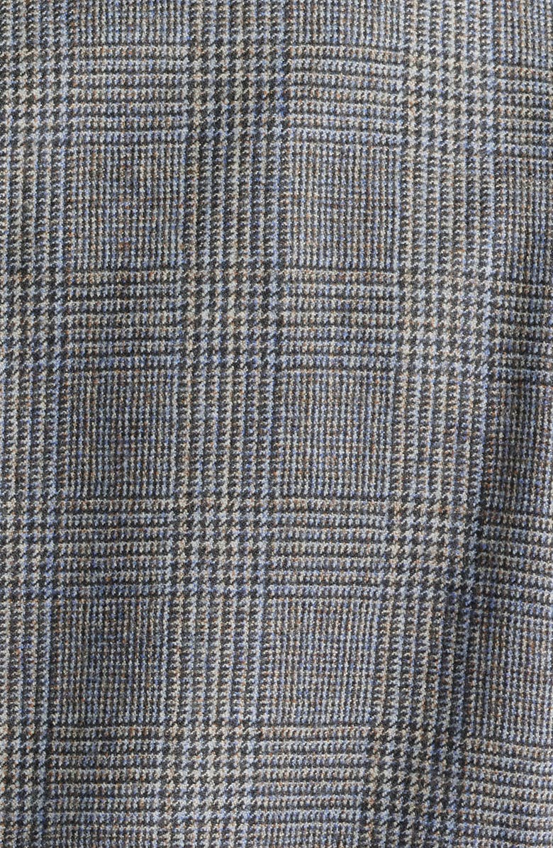 Nordstrom Duke Plaid Merino Wool Sport Coat, Alternate, color, Black- White Duke Plaid