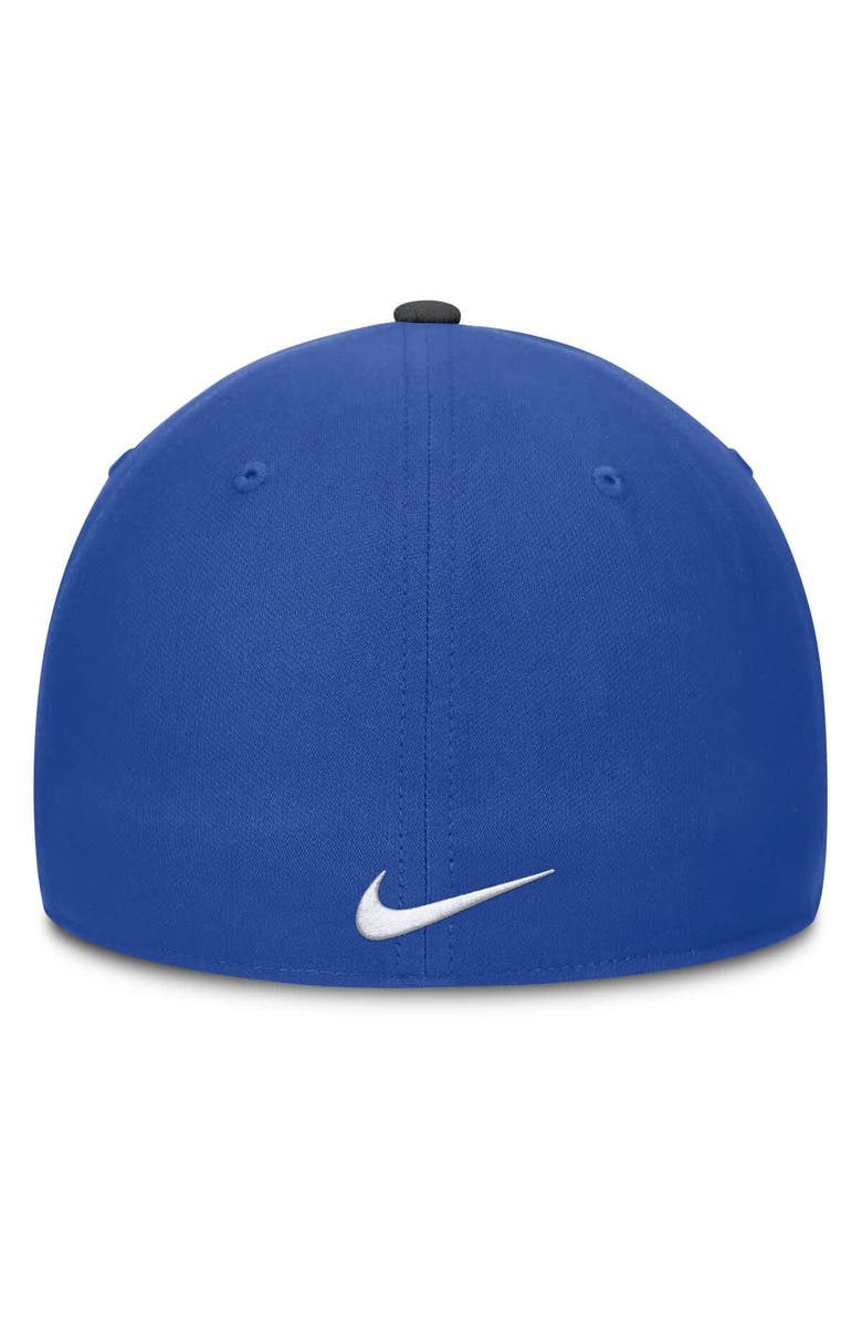 Nike Men's Nike Black/Royal Duke Blue Devils 2025 Sideline Rise Local Performance Flex Hat, Alternate, color, Black