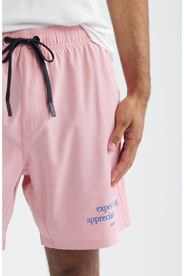 Tempo Appreciate Tech Drawstring Shorts - Jett Lawrence Edition, Alternate, color, PINK