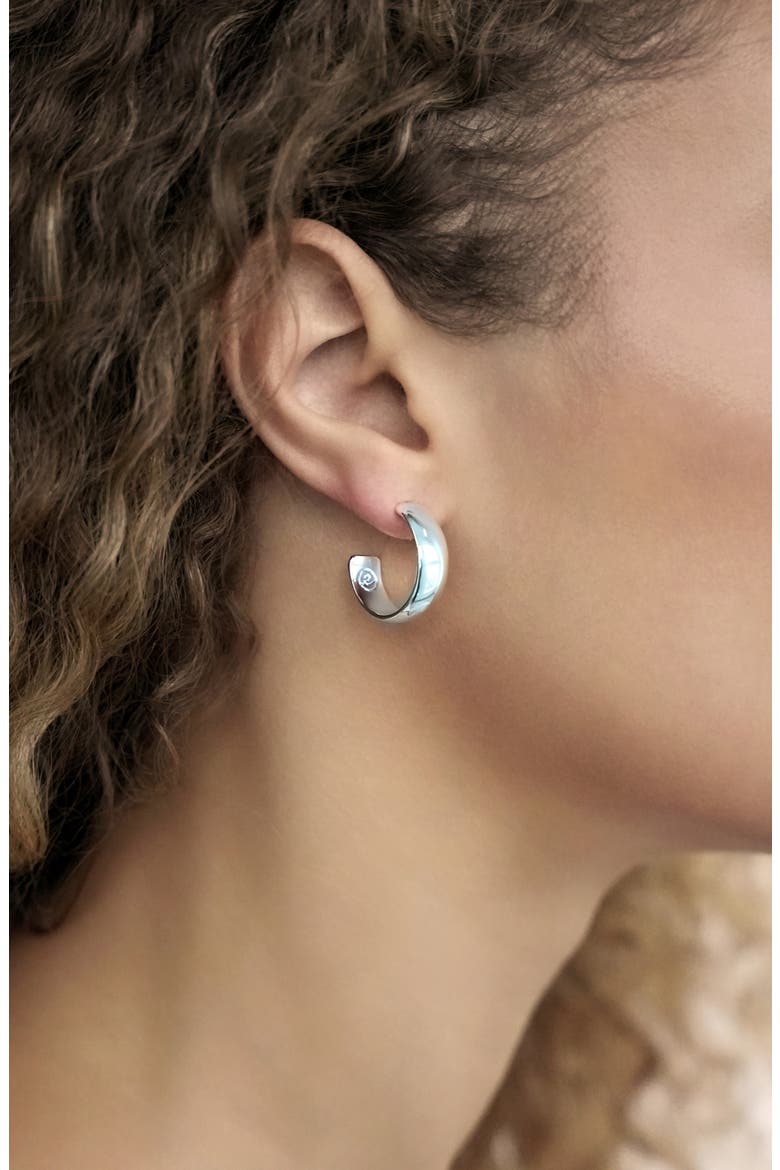 Hoop Party Set of 3 Earrings, Alternate, color, SILVER