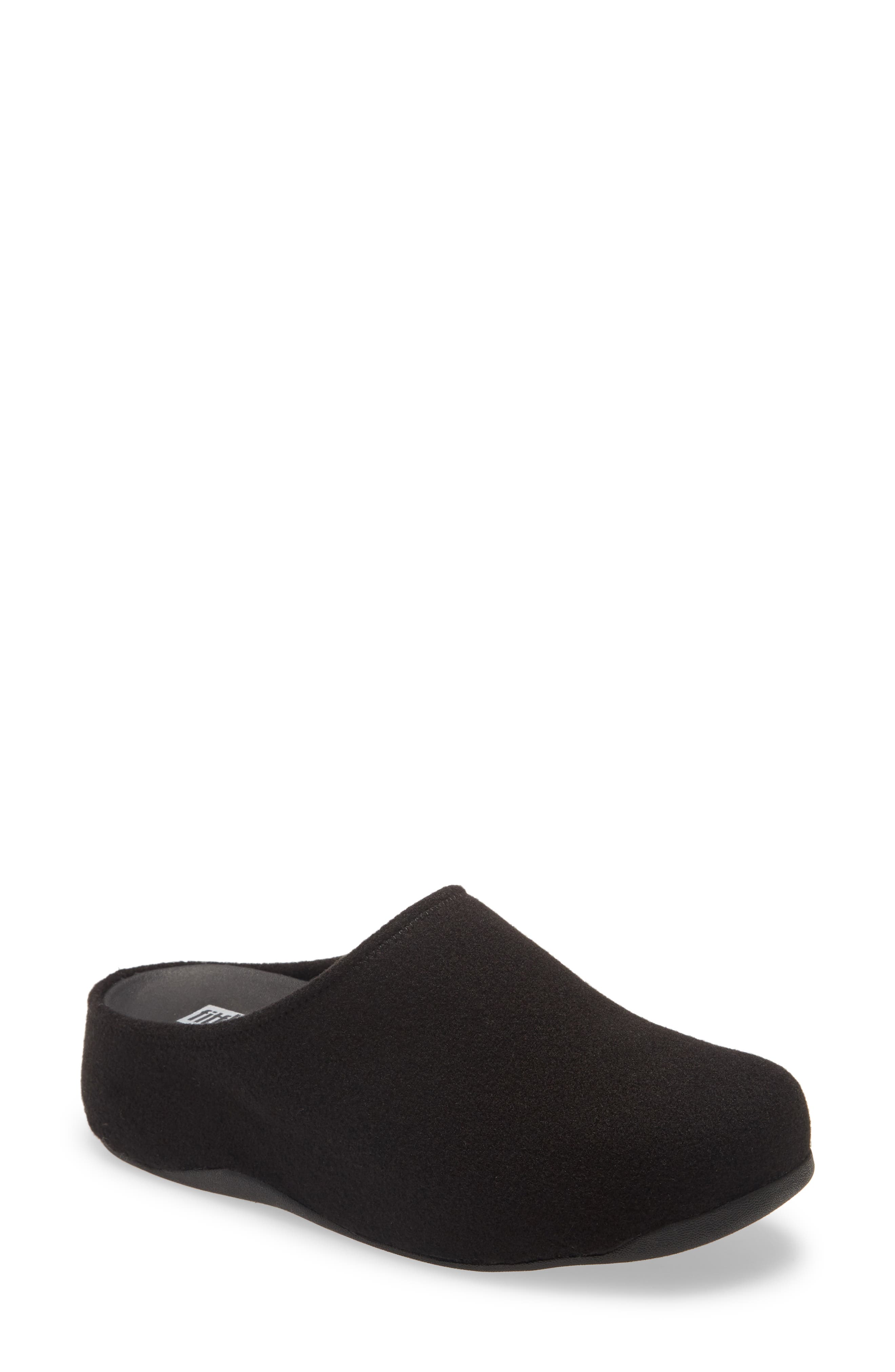 FitFlop Shuv Felt Clog, Main, color, 