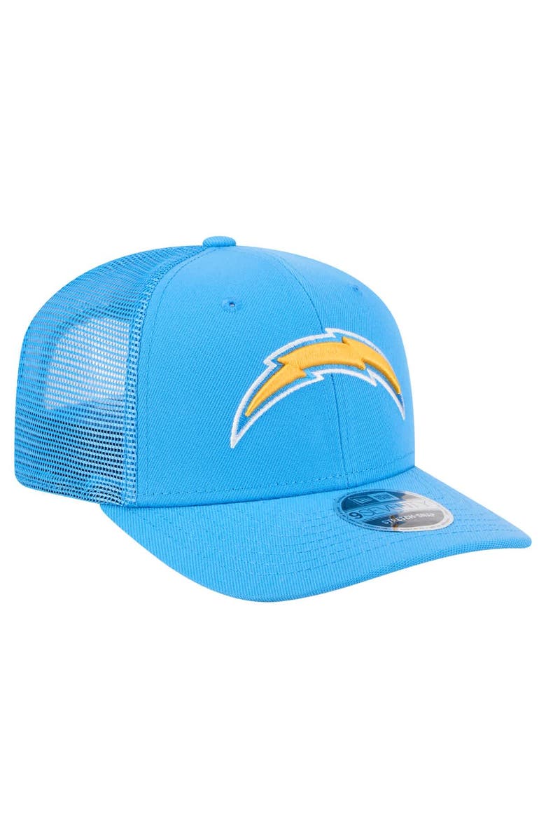 New Era Men's New Era  Powder Blue Los Angeles Chargers Team Collection 9SEVENTY Stretch-Snap Adjustable Hat, Alternate, color, 