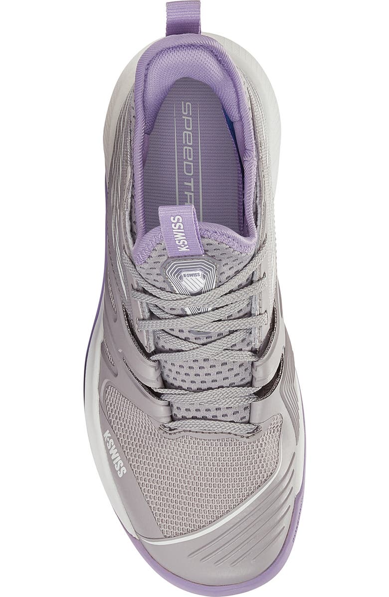 K-Swiss SpeedTrac Sneaker, Alternate, color, Rain/ White/ Purple