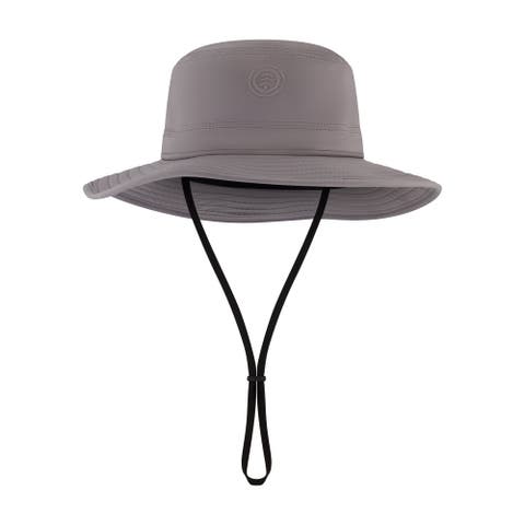 Adjustable Boonie Hat with Shock Cord and Wide Brim