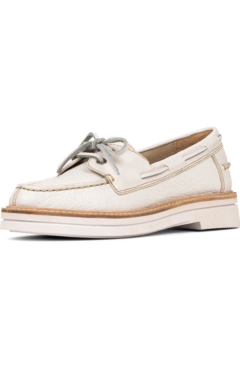 Donald Pliner Lillith Boat Shoe, Alternate, color, Off White