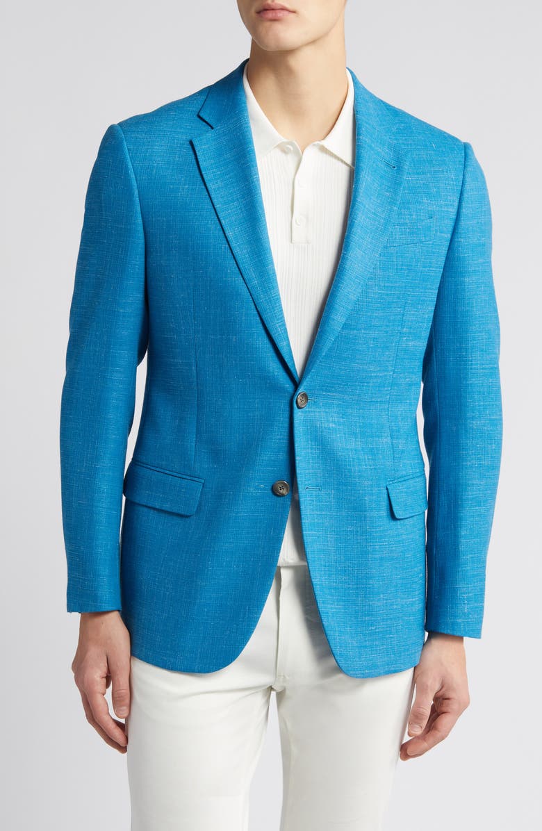 Emporio Armani G Line Deco Wool Blend Sport Coat, Main, color,