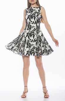 Alexia Admor Dianis Fit and Flare Minidress